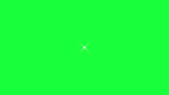 Sparkling star twinkle glitter white cartoon doodle animation,Festive Gold Sparkle star burst for New  CelebrationBeautiful twinkle star lights with dreamy sparkle effect on a green background,