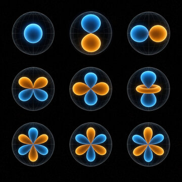 Spherical Harmonics Atomic Orbital Angular Part