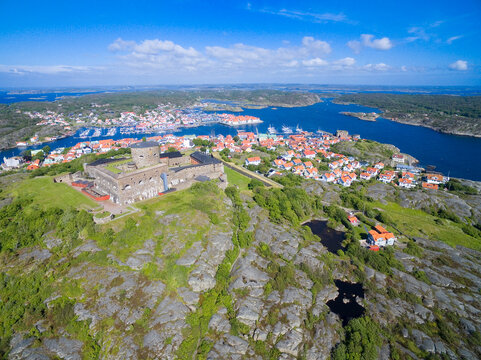 Carlsten's Fortress on Marstrands&ouml;n in Kung&auml;lv Municipality on the southern coast of Bohus, Sweden
