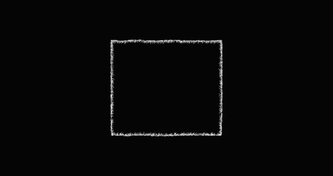 Sketch Sherman outline map animation - smooth progressive reveal