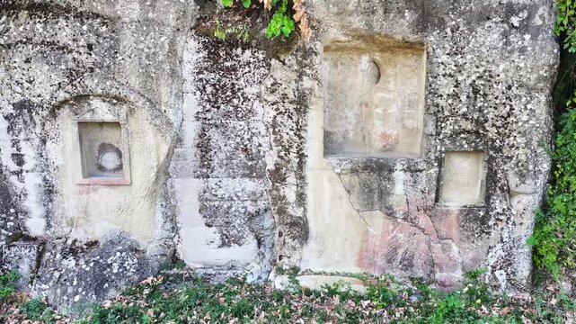 Albania Pogradec, Selce ancient Illyrian Royal Tombs, 400 - 300 BC