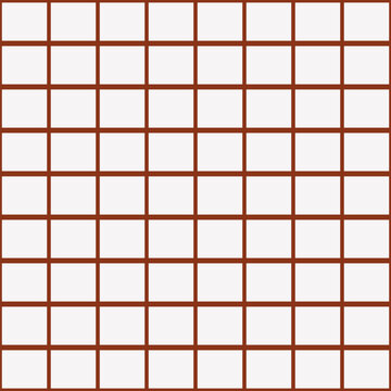 Retro 70s uneven plaid pattern seamless background