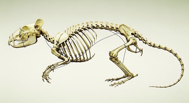 vector illustration of an abstract dinosaur