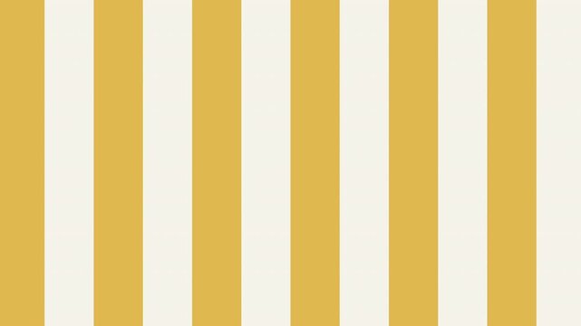 Stylized, flat vector animation of vertical yellow stripes moving in a continuous horizontal pan. Perfect for Carnival Themes, Retro Circus Visuals, and Minimalist Video Overlays