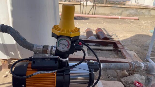 Rooftop Water Booster Pump with Pressure Switch