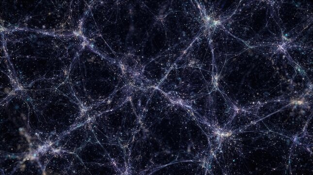 Cosmic web structure and galaxy filaments in deep space