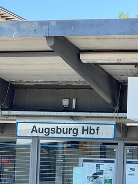 Augsburg, Germany
May 24, 2026
Augsburg Hbf sign