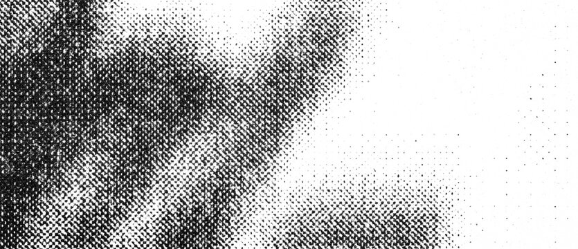 Broad dark printed streaks intersect beside a pale transparent area.
