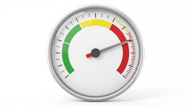 A white digital cholesterol meter displaying a reading of 270 mg/dL, with a red needle pointing to the "Very High" risk zone on a color-coded gauge.