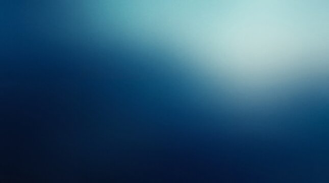 Abstract Blue Gradient Background with Soft Light Effect