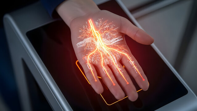 Biometric Palm Vein Scanner for Advanced Security Identification and Access Control