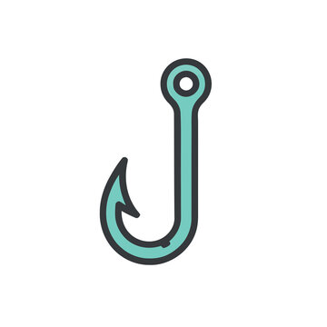 Fishing hook icon