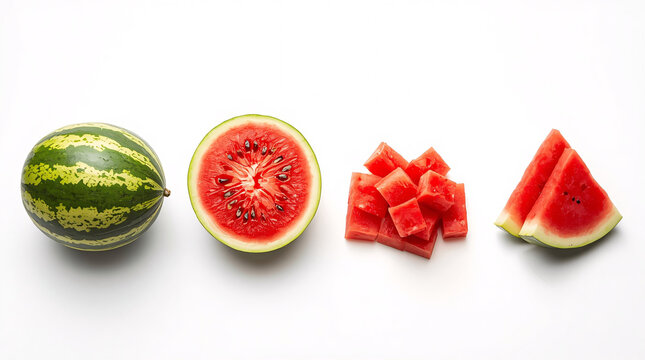 Watermelon Fruit Stages Collection