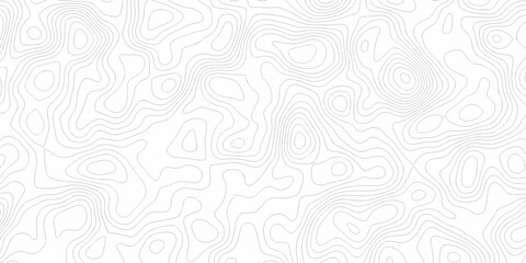 topography white background and black line wireframe isoline location diagram world map texture design.  grid landscape topography white background. © MOHAMMAD