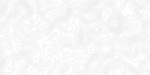 topography white background and black line wireframe isoline location diagram world map texture design.  grid landscape topography white background. © MOHAMMAD
