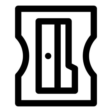 sharpener line icon