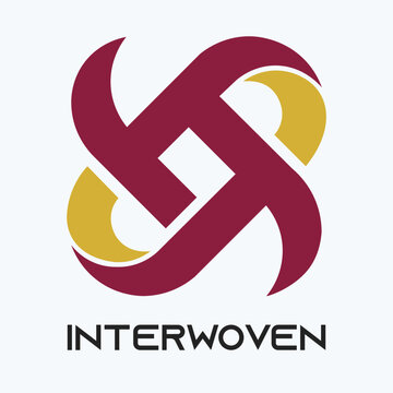 Interlocking Abstract Technology Logo
