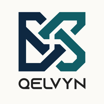 Modern Interlocking Monogram Logo