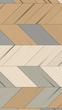 Diagonal striped geometric pattern in neutral colors