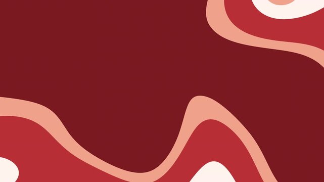 Abstract color palette swatch and red gradient grainy texture layout presentation