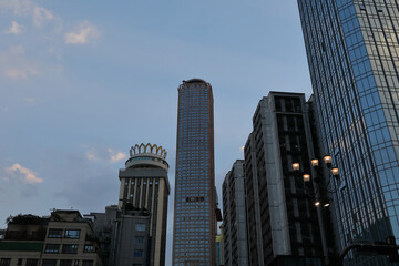 Fototapeta premium Cityscape of Chongqing City, China