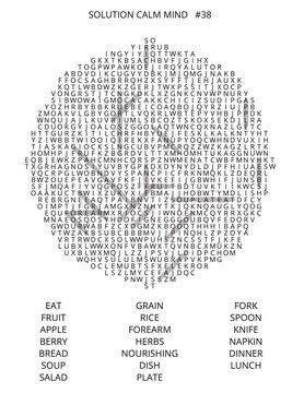 Solution Calm Mind Puzzle with Words and Heart Shape Design in Black and White