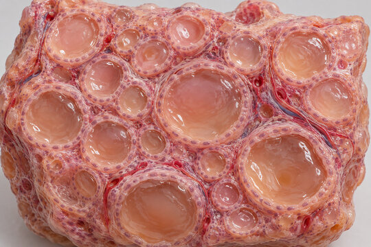 Thyroid Follicles Filled With Colloid Gel