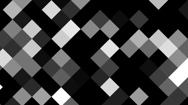 An enigmatic grayscale grid constantly shifts, Abstract mosaic blur censored animation. Pixel censored, Abstract mosaic blur censored animation 4K,Pixel censored with mosaic pattern animation. 