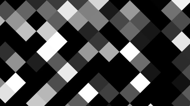 An enigmatic grayscale grid constantly shifts, Abstract mosaic blur censored animation. Pixel censored, Abstract mosaic blur censored animation 4K,Pixel censored with mosaic pattern animation. 