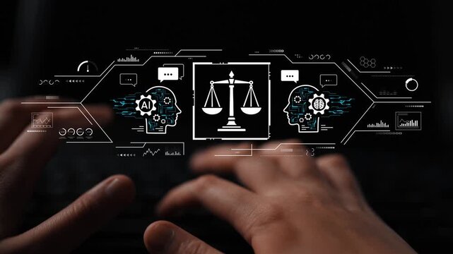 Digital Representation of Artificial Intelligence Concepts in Relation to Legal Justice and Ethical Considerations in Technology and Law. Entropy.
