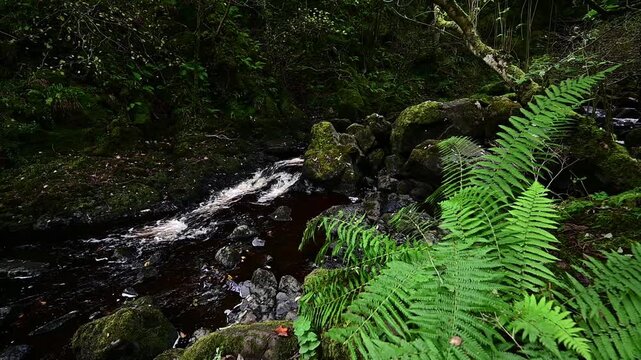Rha Waterfalls, Isle of Skye, Scotland, United Kingdom