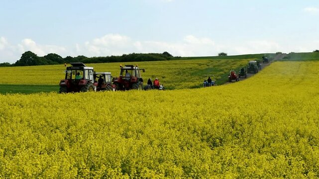 Classic car, tractor, spring drive, Germany