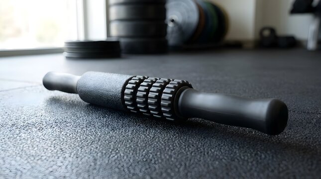 Muscle Roller Stick On Gym Floor