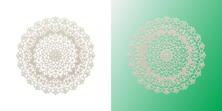 Crochet doily lace intricate handmade textile vintage pattern handicraft