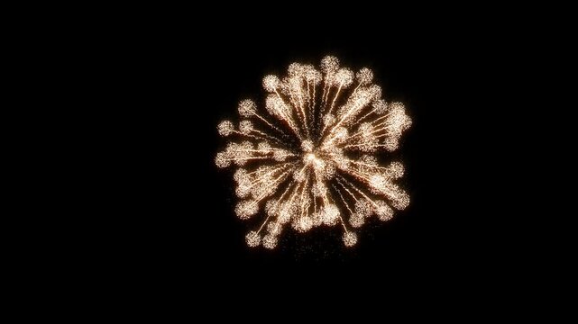 Firework Burst Pack on Transparent Alpha