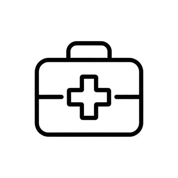 First Aid Kit Outline Transparent Background