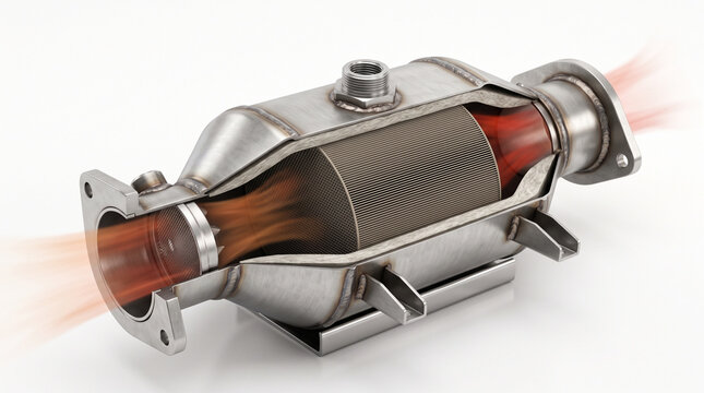 Automotive Catalytic Converter and Exhaust Emission Control Component