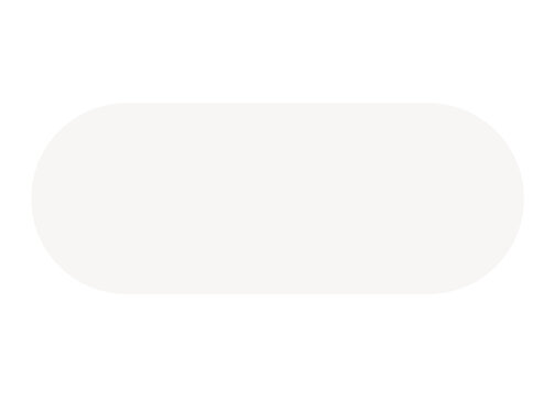 White minus shape png sticker, basic design, transparent background