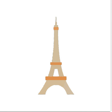 Eiffel Tower illustration