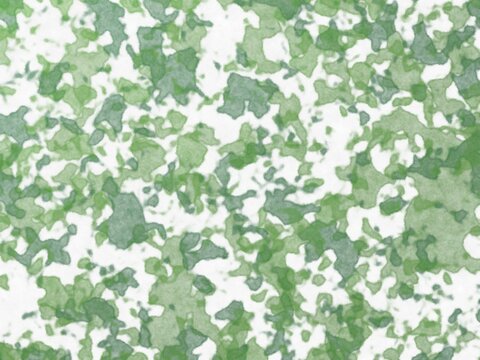 Green watercolor camouflage abstract pattern