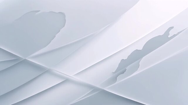 Abstract Architectural Form: A minimalist composition of overlapping planes and soft shadows, creating an ethereal and sophisticated architectural background with a sense of depth and light.