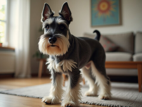 miniature schnauzer puppy