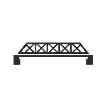 Truss bridge icon