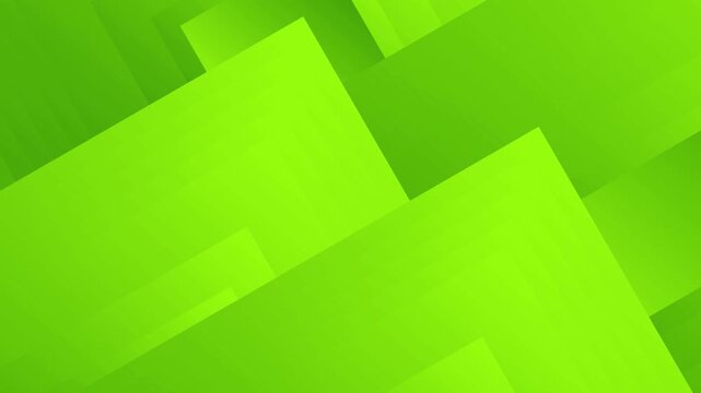 Abstract Geometric Green Layers 4K