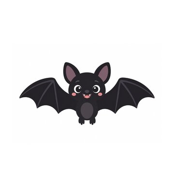halloween cute bat illustration 
