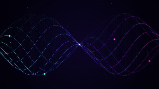 Abstract 3d motion animation 4k video loop motion graphics brool timeless endless seamless slow motion background design