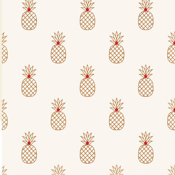 Pineapple pattern