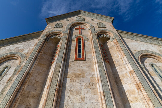 Bodbe Monastery is convent of Georgian Orthodox Church, near Sighnaghi, Georgia