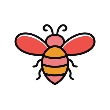 Cartoon bee illustration