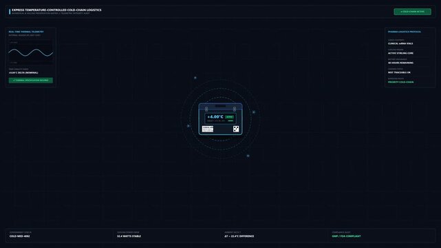 Futuristic metropolitan grid dispatch interface vector with cyber wave telemetry and tracking data